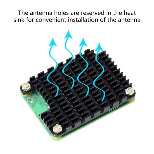 Aluminum Heatsink Secure Mounting Solution for Compute Module 4 CM4 - Afbeelding 3 van 8