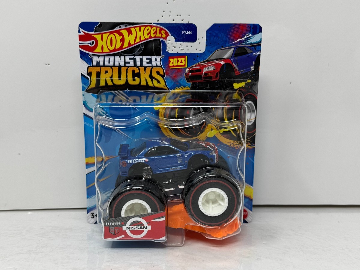 Hot Wheels Monster Trucks Treasure Hunt Nissan GT-R R34 Nismo 1:64