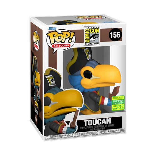 Funko POP! Ad Icons SDCC Toucan Shared Convention #156 Funko Exclusive