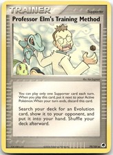 Professor Elm's Training Method 79/101 Uncommon Dragon Frontiers Pokemon LP on eBay