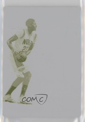 2015 Panini Immaculate Memorabilia Printing Plate Yellow 1/1 Anthony Davis 0g4