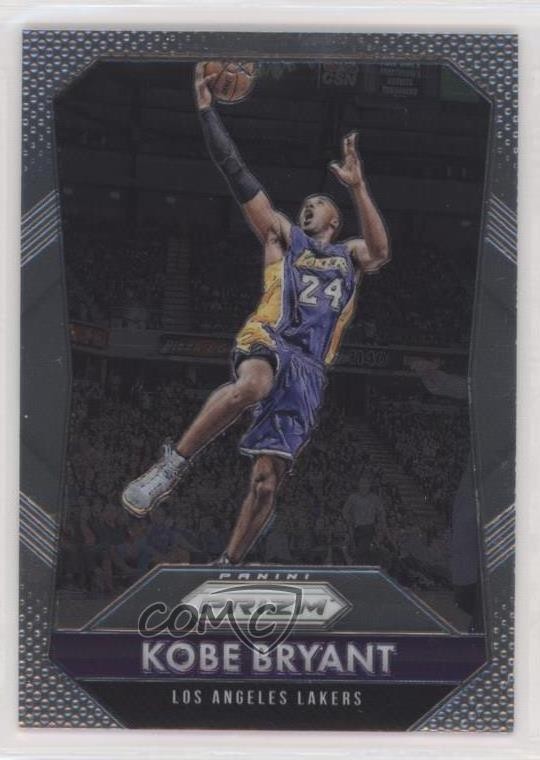 2015-16 Panini Prizm Kobe Bryant #182 HOF k5j