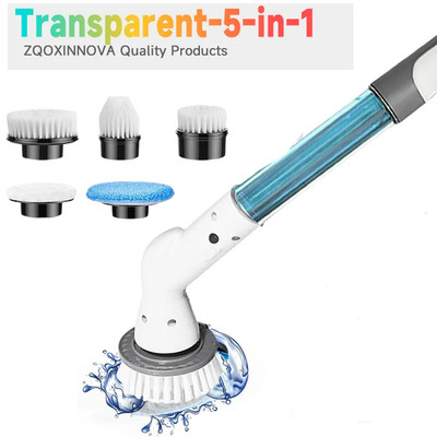 Household Cordless Spin Scrubber Kitchen Gadgets Hair Brushes Bathroom Broom Toi