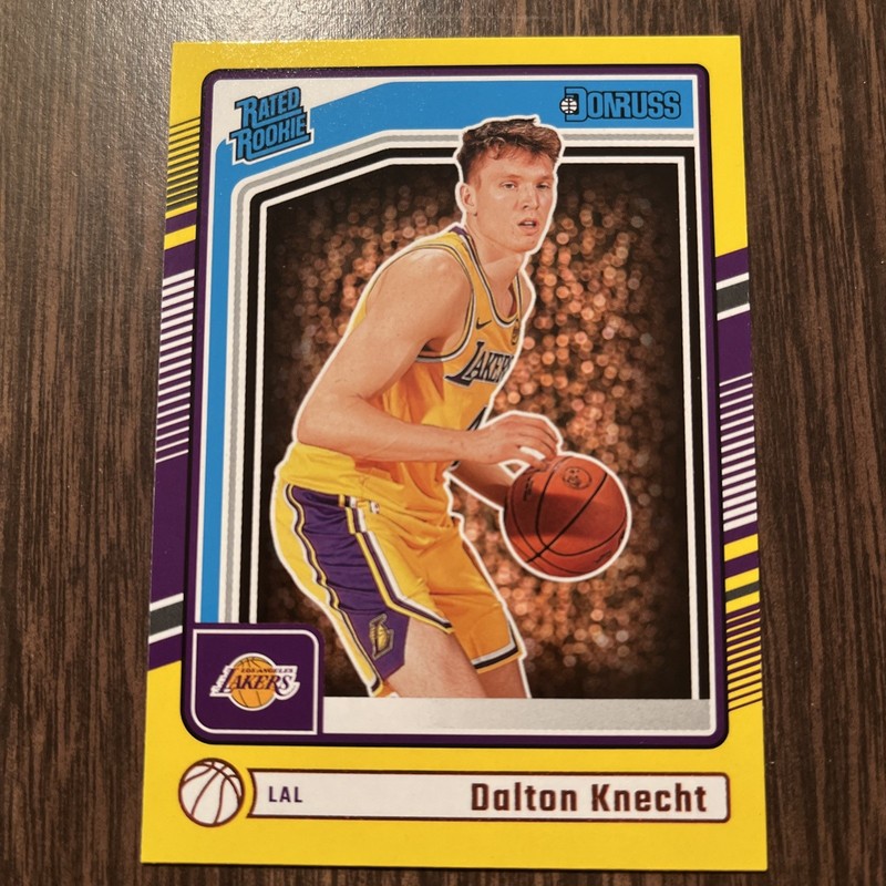 2024-25 Dalton Knecht Donruss Yellow Rated Rookie #227