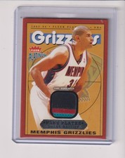 2003-04 FLEER PLATINUM NAME PLATES JERSEY PATCH SHANE BATTIER 116/715 - MEMPHIS