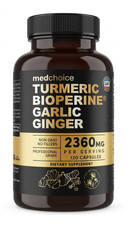 Turmeric High-Absorption 2360 mg Curcumin with Black Pepper Capsules 10/26