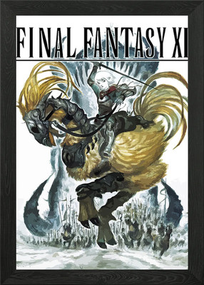 Final Fantasy XI Artwork Framed Wall Art Poster Canvas Print Picture