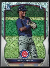 2023 Bowman Chrome Angel Cepeda Prospects Mojo Refractor