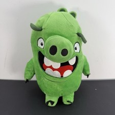Angry Birds Movie Ross Talking Minion Pig Plush  11" 2016 CWT