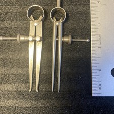 Two Small LUFKIN SPRING CALIPERS Dividets