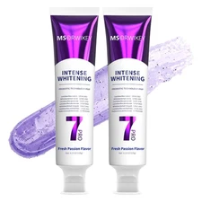 2-Pack 7-Pro Whitening Toothpaste | Deep Whitening & 7 Probiotics for Oral He...