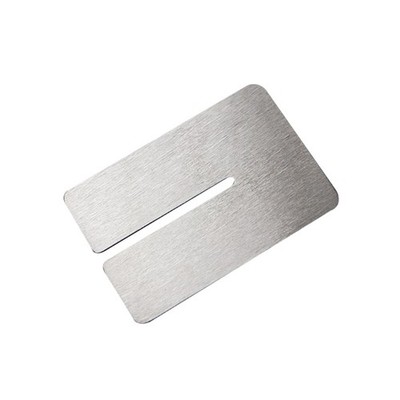 2PCS Stainless Steel Leather Stitching Aid Plates Acrylic Punching Aid Plate