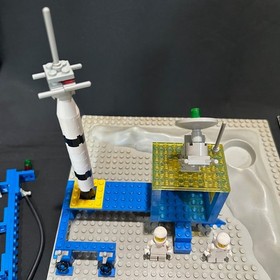 Lego Set 483-1 Alpha Rocket Base 94%  COMPLETE Instr NO BOX Play Wear 1981