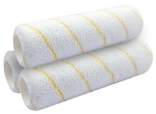 Paint Roller Covers 9 Inch, Pack of 3, 1/2" Nap Microfiber Paint Roller Kit f...