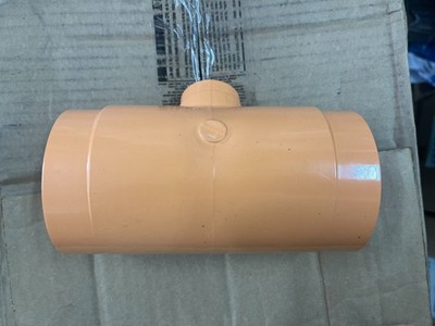 TFP BlazeMaster 2 1/2'' x 2 1/2'' x 1'' Tee CPVC Fire Sprinkler Fitting 80271