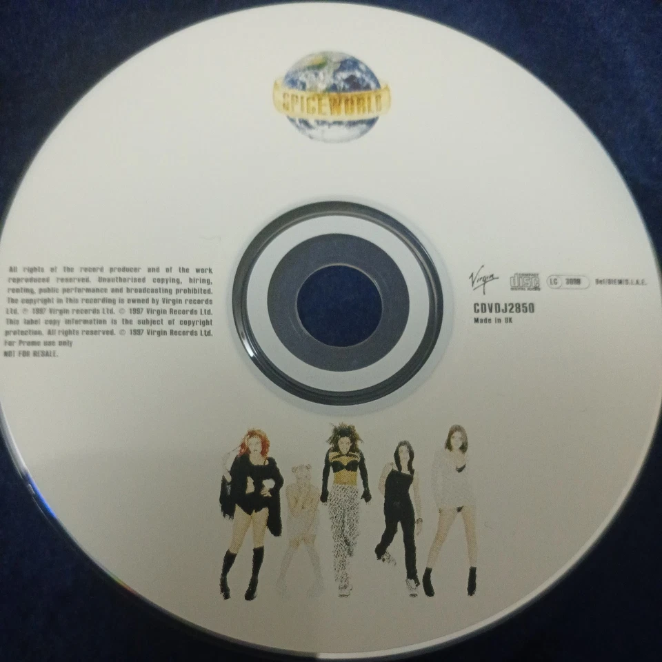 Spice Girls - SPICEWORLD (RARE UK 10-track Promo CD) Foto 3 de 3
