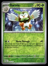 Dartrix 14/197 Pokemon Card Obsidian Flames Uncommon 90 HP Rev Holo LP GI