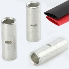 6pcs 0 Gauge Uninsulated Butt Splice Connectors Tinned Copp Size 0 10 Awg 6pcs 0 Gauge Uninsulated Butt Splice Connectors Tinned Copp Size 0 10 Awg