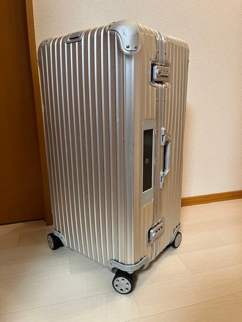 RIMOWA Topas Sport 100L Electronic Tag Aluminum Suitcase 4-Wheel