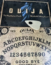 Vintage William Fuld Talking Board Set Ouija Pre Parker Bros.