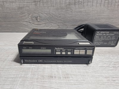 VTG Technics SL-XP5 Portable CD Player w/ OEM Power Supply VTG Technics SL-XP5 Portable CD Player w/ OEM Power Supply