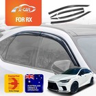 Weathershields for Lexus RX RX350 RX500 2022+ Weather Shields Window Sun Visor