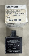SIEMENS HILFSSCHALTERBLOCK 3TX44 04-0A Ships From Texas