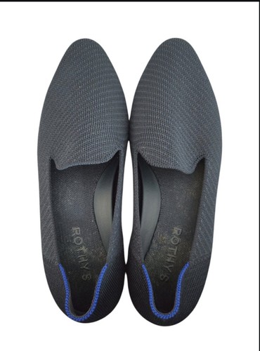 Rothy's The Flat Slip On Flats | Deep Navy Blue | Women's 6.5