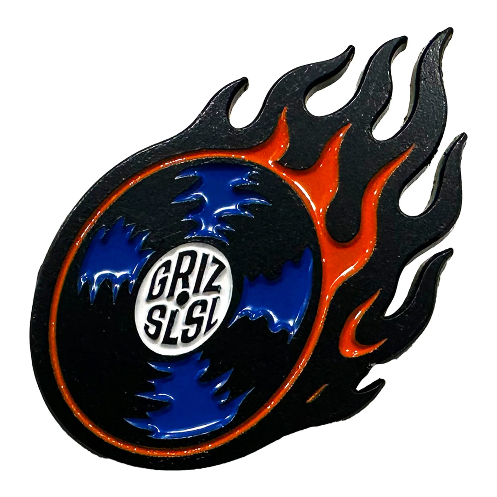 Vinyl Comet Enamel Pin