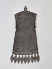 Vintage Metal Mesh Purse Chain Mail Art Deco