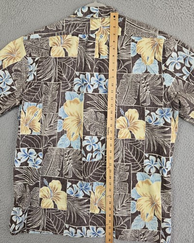 Reyn Spooner Reverse Printed Hawaiian Shirt Men's Size XXL Multicolored Floral - Picture 16 of 17