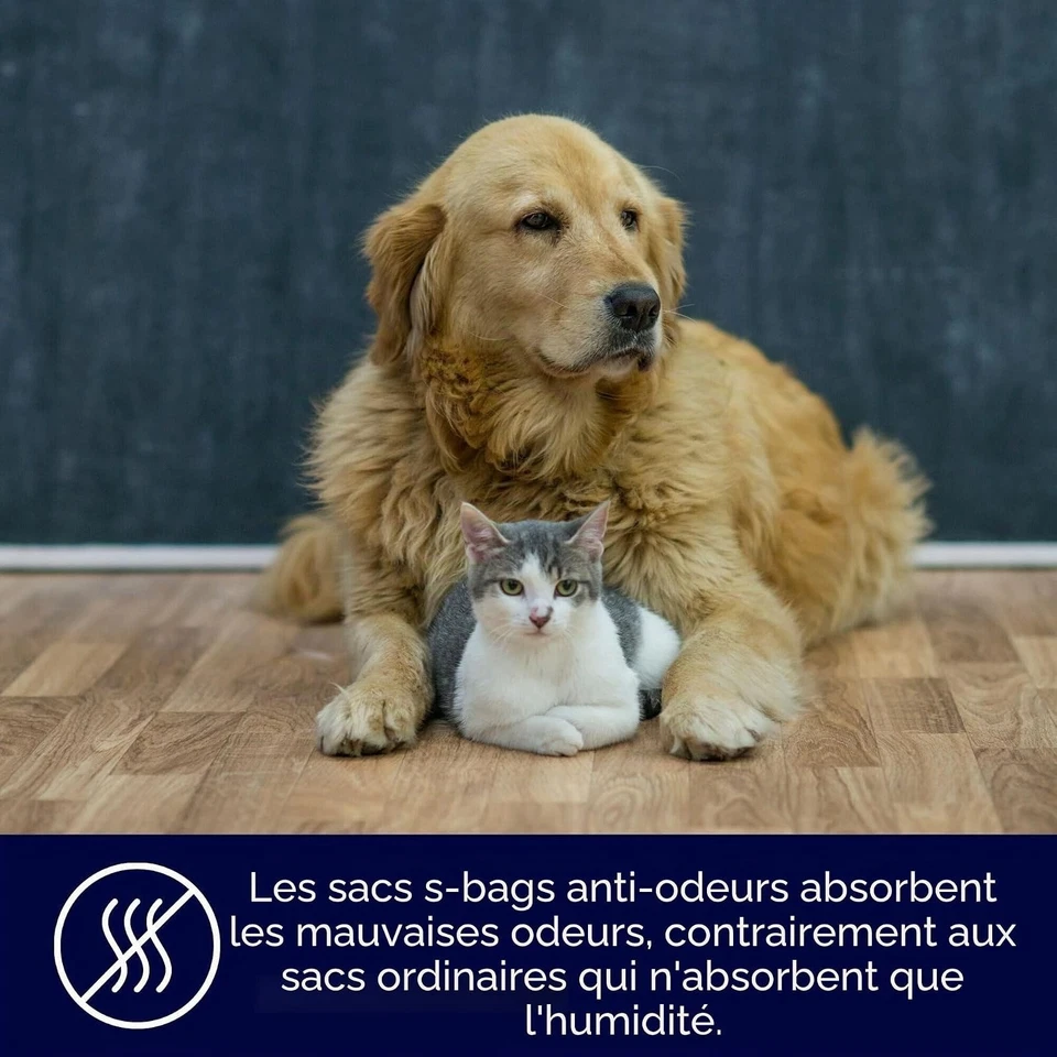 Sacs aspirateur Electrolux S-bag E210S 3 pièces 5 L haute filtration - Photo 2/4