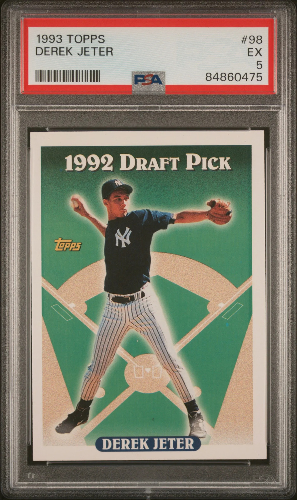 1993 Topps Derek Jeter #98 PSA 5