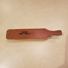 Knight & Hale Game Calls Wet Willy wood box turkey call used some wear