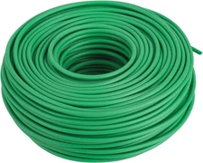Soft Green Plant Ties 16.5Ft, 4mm Garden Twist Supports Vines & Vegetables