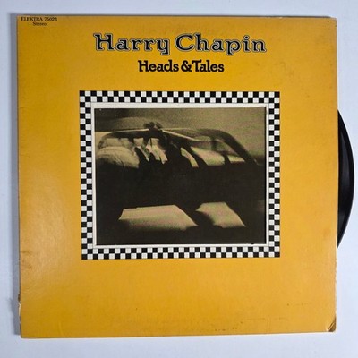 Harry Chapin - Heads & Tales 12'' Record 1972 Elektra Folk Rock 33 RPM