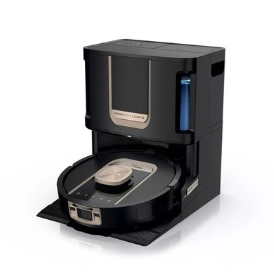 Shark PowerDetect 2-in-1 ThermaCharged Robot Vacuum & Mop RV2910XE 10''