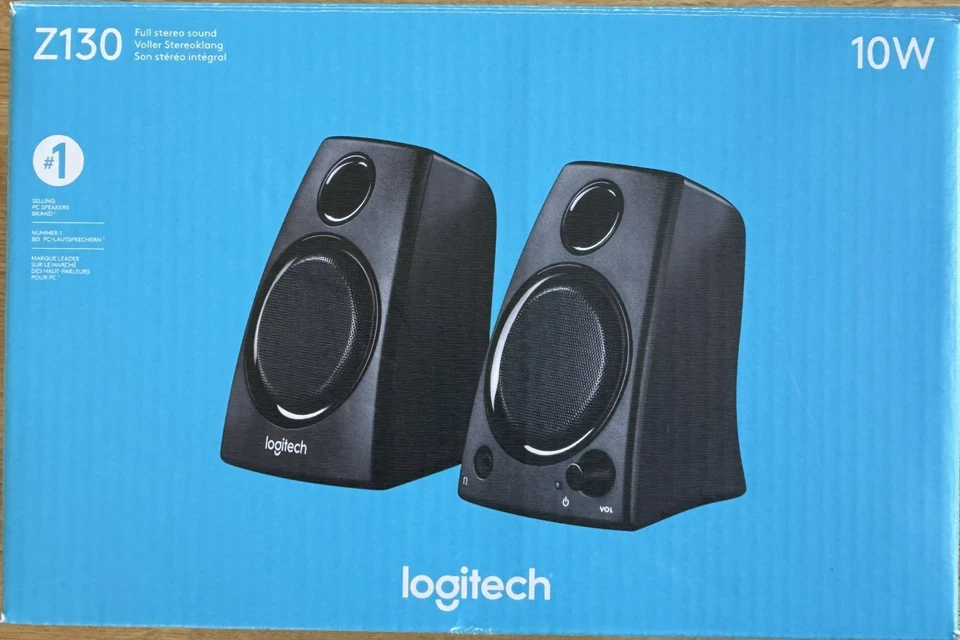 Logitech Z130 10W PC Altoparlante stereo - Nero - Immagine 4 di 4