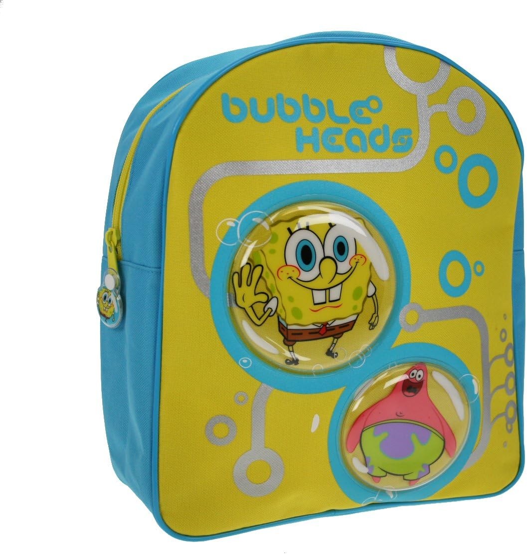Spongebob Bubble Heads Backpack Great Value NEW