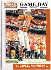 2019 Panini Contenders Draft Picks Collegiate #27 Lil'Jordan Humphrey