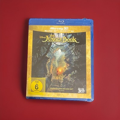 The Jungle Book [Blu-ray 3D + Blu-ray] Neu OVP aus Sammlung Auflösung 