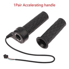 1Pair Electric Bike Throttle Bike Speed Throttle Grip Accelerator Handle Grip