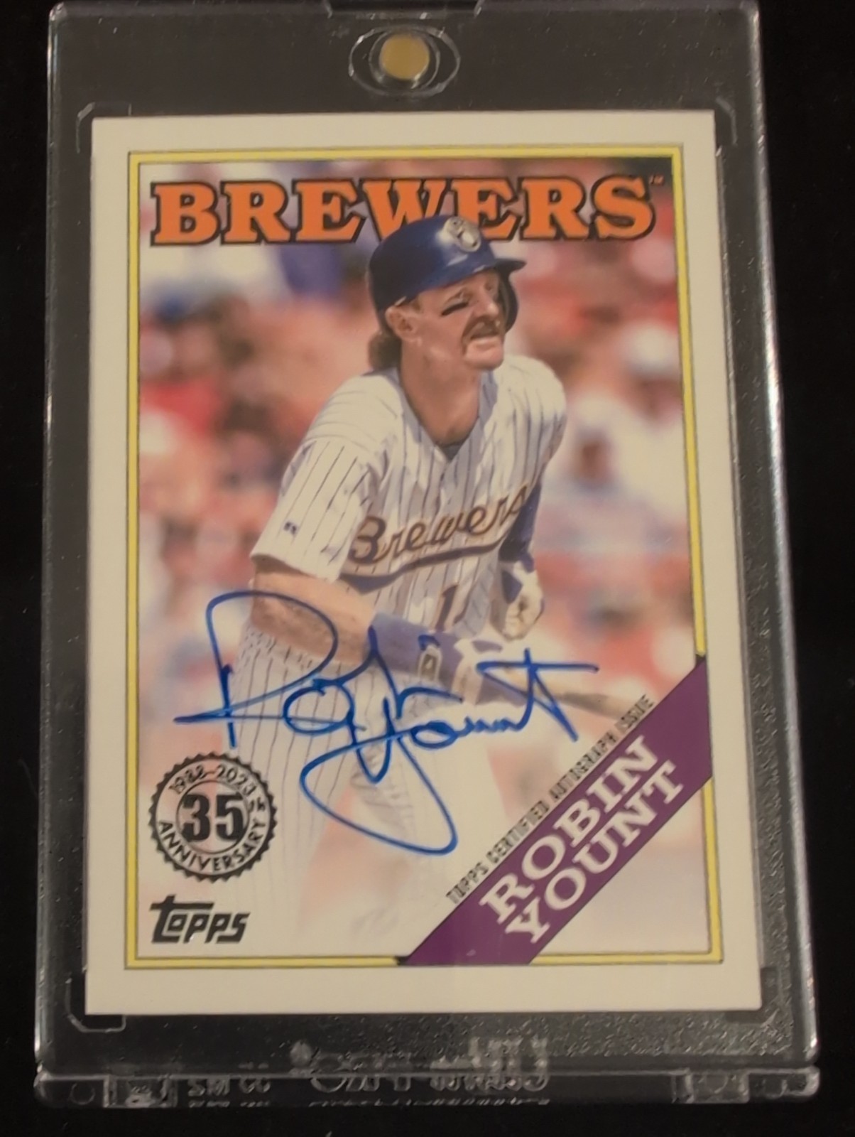 Robin Yount #88BA-RY 2023 Topps 1988 Topps Baseball Autographs (Series 2)