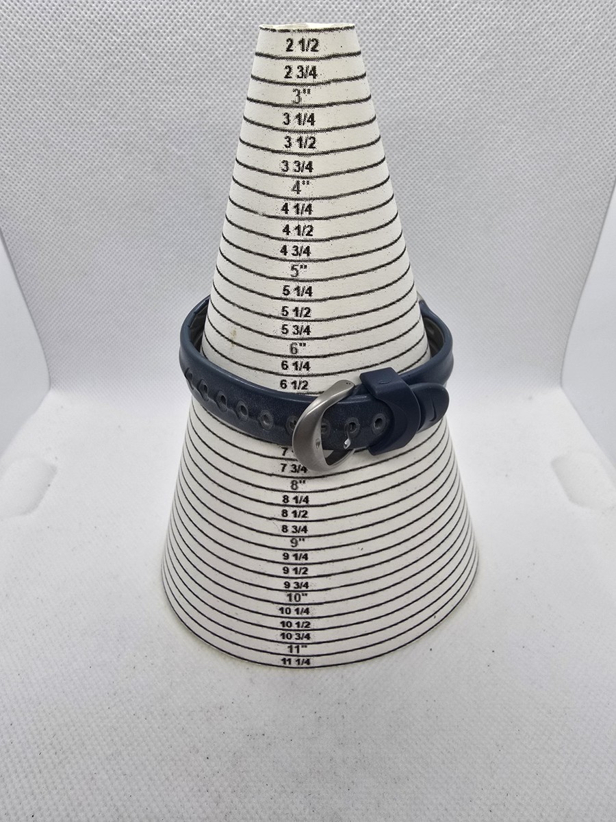 Nike Triax 42 Lap Unisex Digital Chronograph Watch Blue & Silver