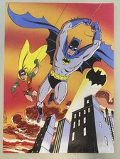 BATMAN & ROBIN 1 OF A KIND RARE COMIC ART PRINT by Scott Reed 2004