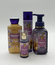 Bath Body Works DISNEY PRINCESS RAPUNZEL 4 Piece Set Body Wash/Mists/Soap