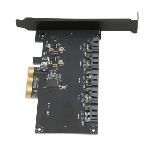 Pcie To 5 Expansion Cards 6Gbps Transfer Rate Plug And Play 5 Port Sa AM - Afbeelding 5 van 23