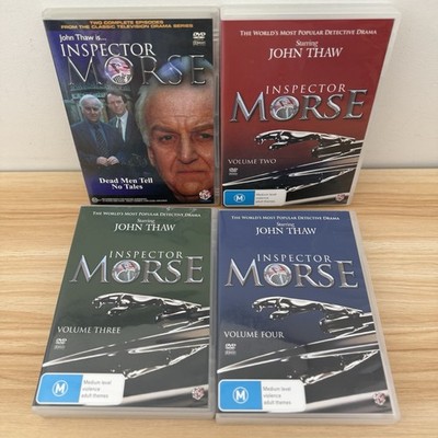 Inspector Morse DVD Series 2-4 Box Set Season 2 3 4 Crime Series John Thaw
