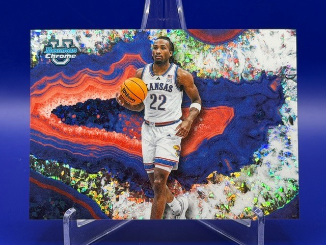 DARRYN PETERSON ~ 2025-26 Topps Bowman U Basketball ~ CRYSTALIZED ~ SSP CASE HIT