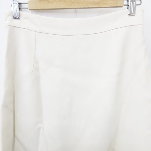 【Skirts】GUCCI Flared Skirt Long Two-Tone White Cream Navy Size 40 thumbnail 6